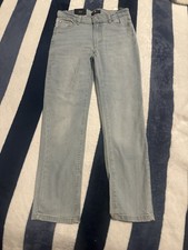 NWT Seven 7 For All Mankind Girl's sz 10 Slimmy Denim Jeans Blue Skinny Leg NEW