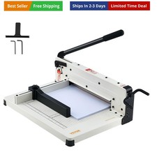 Heavy Duty Paper Cutter, 12" Industrial Commercial Guillotine Paper Cutter fo...