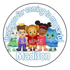 Custom Personalized Kids Birthday Stickers Labels Tags Party Favors 2.5" 12 
