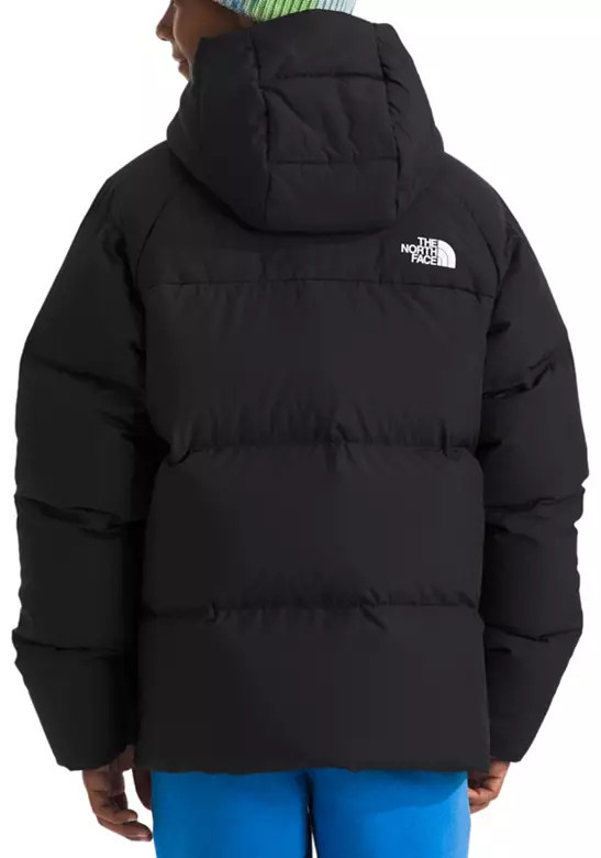 The North Face Boys' North Down Hooded Jacket Color: TNF Bla