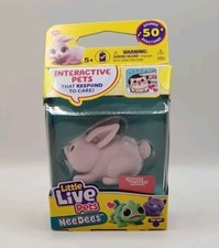 Little Live Pets NeeDees Interactive Pet Pinkee Bunny With 50 Sounds NIB