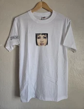 Vintage Cyndi Lauper Tour Shine Shirt Y2K Red Anvil Small 90s Punk Rock 2000s