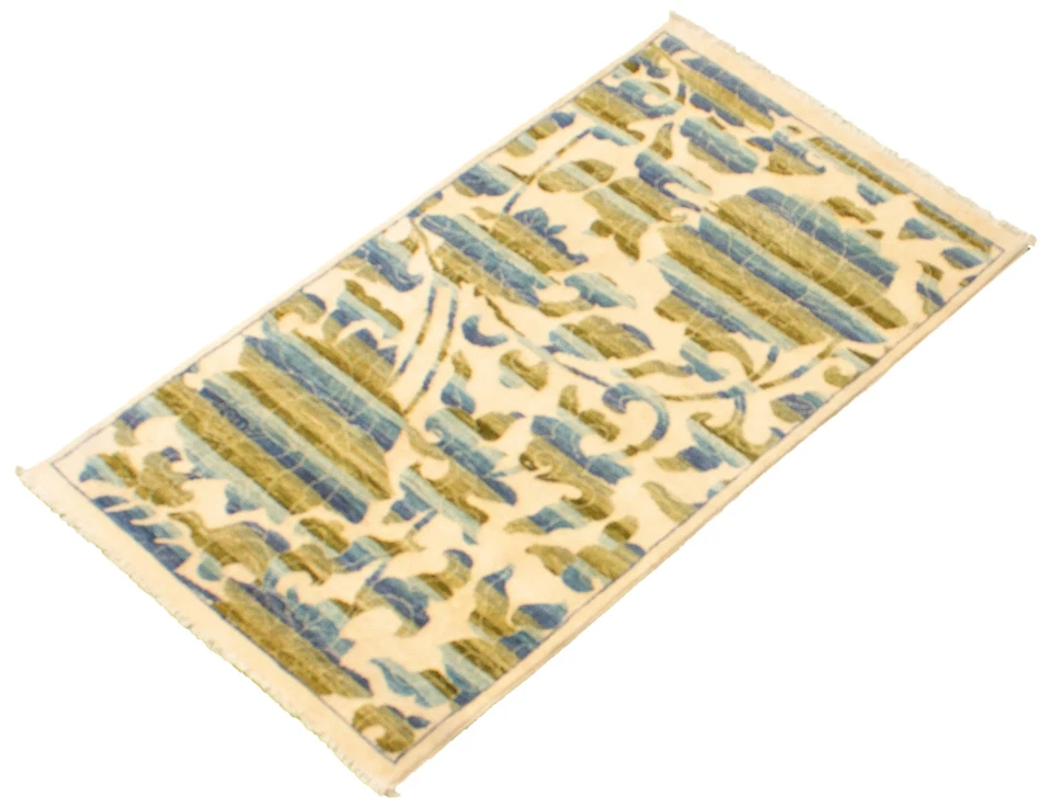 Hand Knotted Area Rug 3'0" x 5'2" Traditional Oriental Wool Carpet - Image 4 of 4