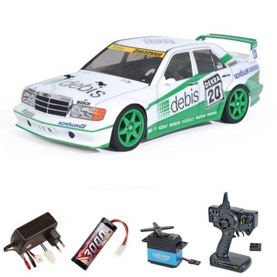 Tamiya Mercedes Benz 190E debis Zakspeed 1/10 TT-01E Komplettset #300058656SET