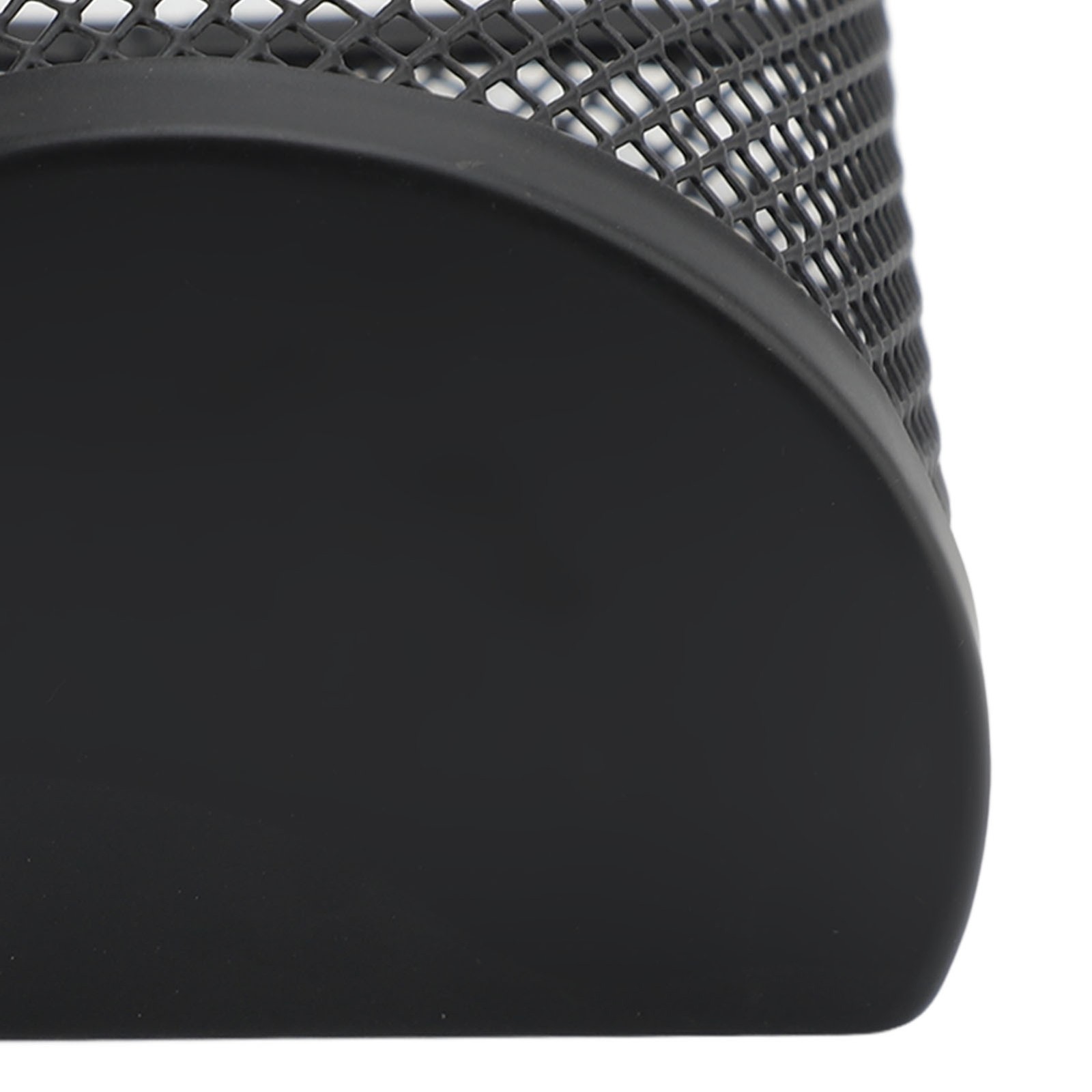 Metal Pen Holder With Hook Large Capacity Hangable Mesh Metal Pen Cup Desk