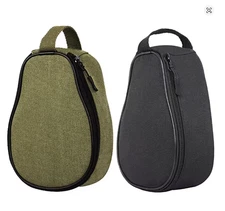 Waterproof Camping Bowl Storage Bag Oxford Tableware Organizer