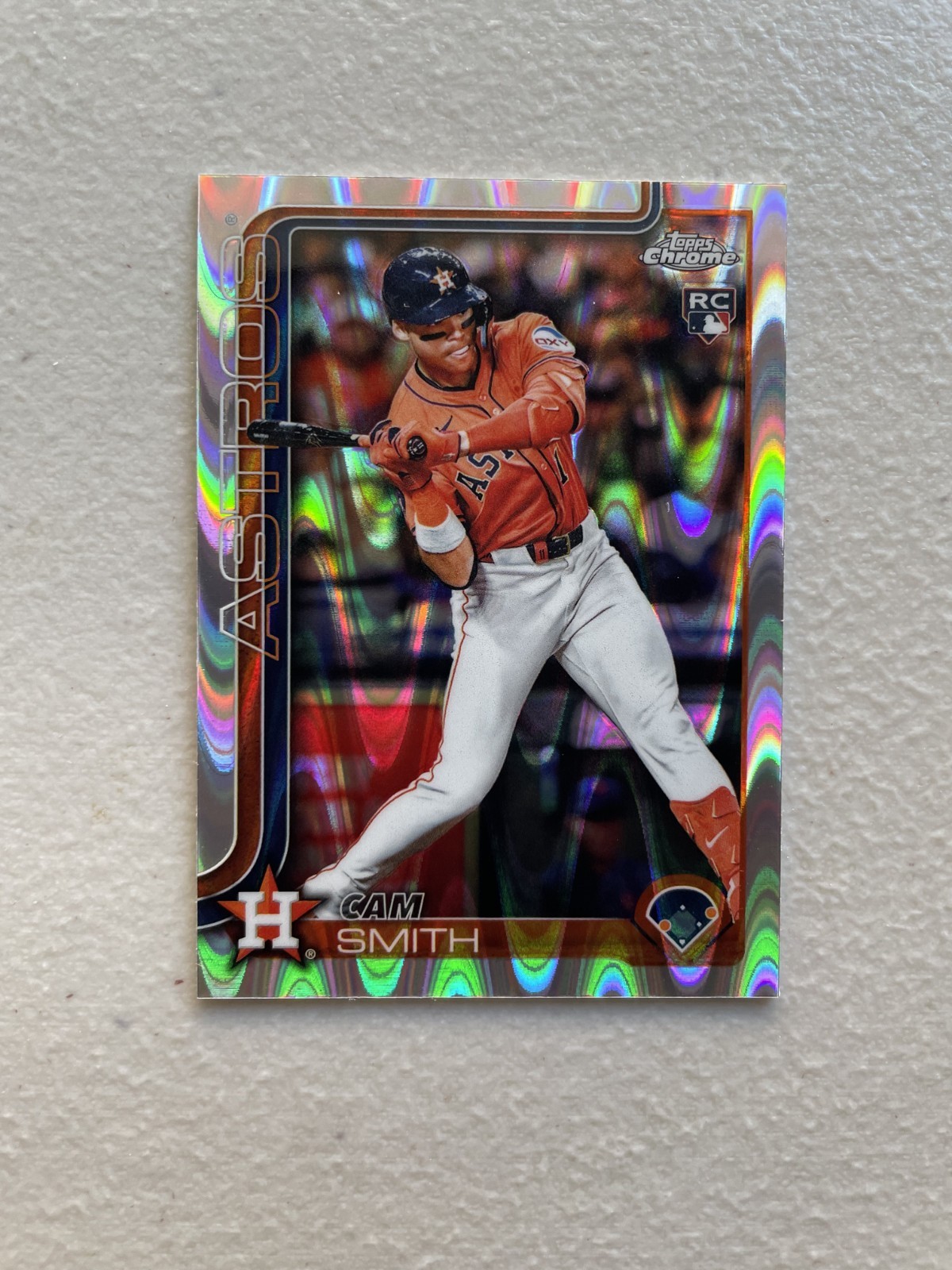 2025 Topps Chrome Update #USC145 Cam Smith RayWave Refractor RC