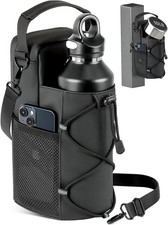 Magnetic Gym Bag for Men Water Bottle Carrier 4 Magnets