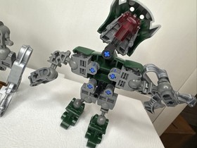 Bionicle Matoran of Metru Nui Lot 8608, 8609, 8610, 8611 | No Discs