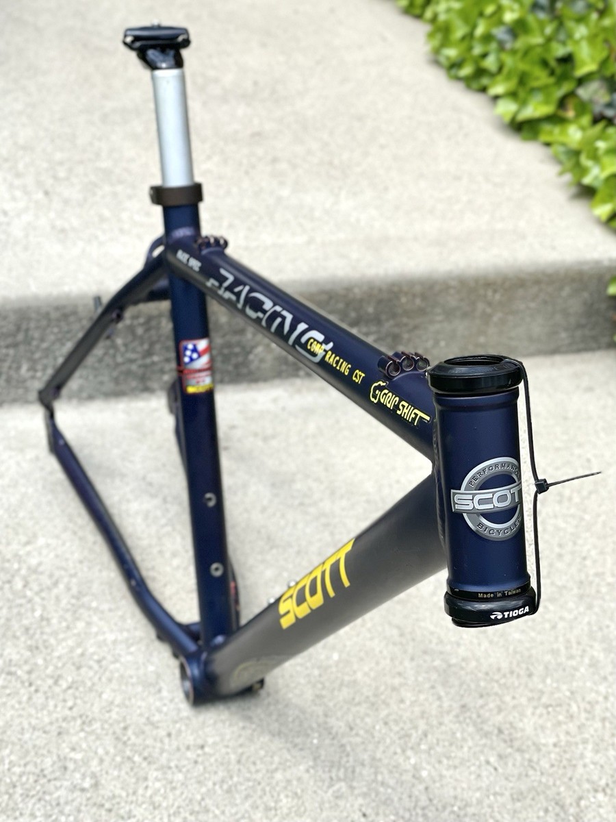 Retro Scott Racing CST Comp Hardtail Mountain Bike Frame USA race