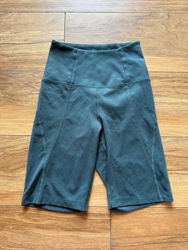 Girlfriend Collective High Rise Compressive Bike Shorts XXS Green