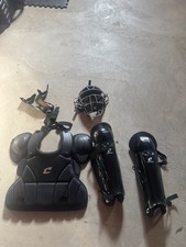 Umpire Gear Set: Chest Protector, Mask, Leg Guards, Pouch, Brush, and Counter