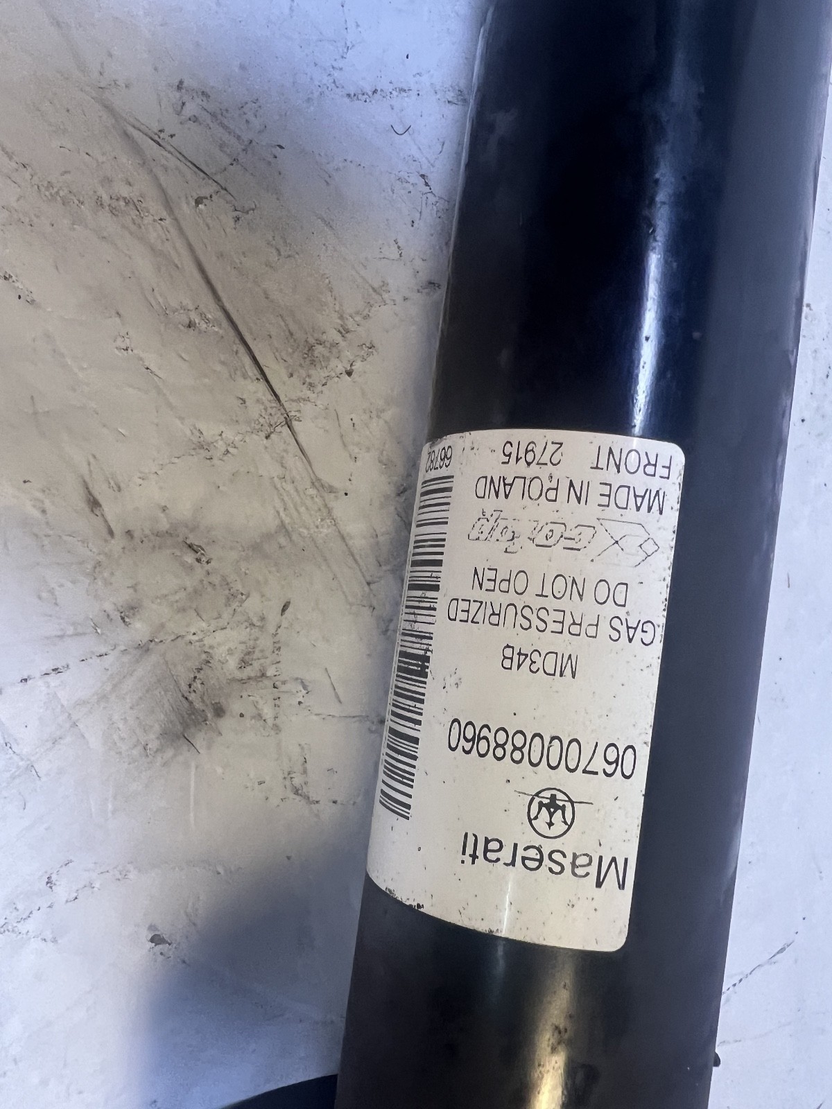 2014-2023 MASERATI GHIBLI 3.0L RWD FRONT STRUT SHOCK ABSORBER OEM 06700088960