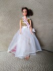 Vintage Brunette Barbie Walk Lively Miss America Doll, Steffie Face 1972 Mattel