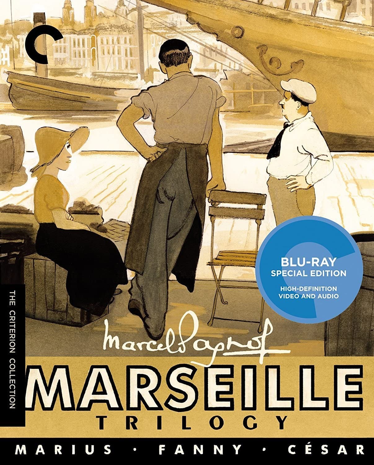 The Marseille Trilogy (Marius / Fanny / César) (The Criterion Collecti (Blu-ray)