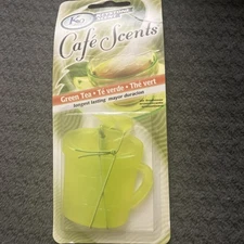 3 Pieces - K29 Keystone Scent Cafe Scents Green Tea Air Freshener Rare