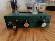 Schematic Only 80/40 Meter CW QRP Ham Radio Transmitter (Operates W/12 Volts DC)