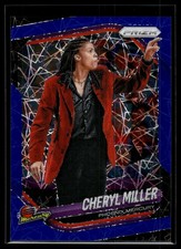 Cheryl Miller 2025 Panini Prizm WNBA Blue Velocity Prizm Card #134