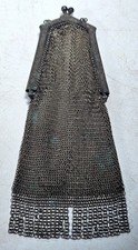 Vintage Art Deco Silver Mesh Chainmail Purse - Antique Evening Bag