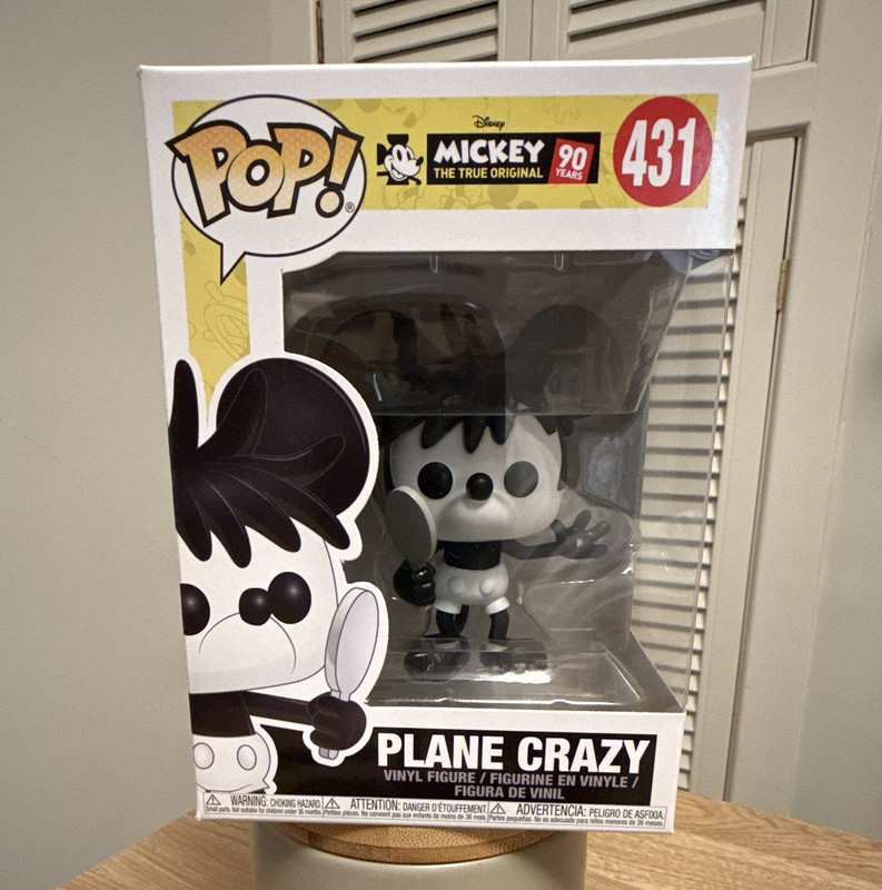 Funko Pop! Disney Mickey Mouse The True Original Plane Crazy #431 2018