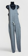 Vuori Lux Jumpsuit Light Gray VW426 Size Small Racerback Jogger Lightweight