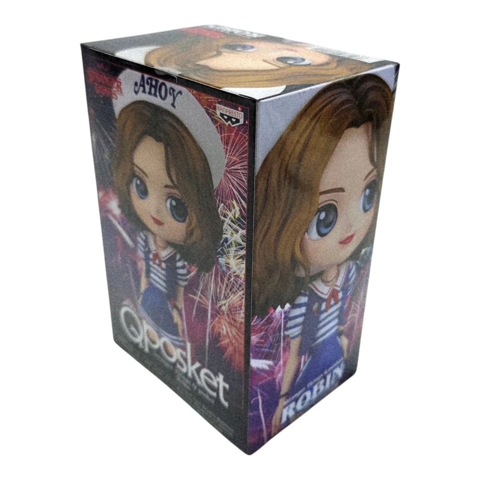 Figura coleccionable de Robin de Stranger Things Qposket nueva en caja Foto 2 de 4