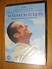 As Good As It Gets  - (DVD, 1998) - JACK NICHOLSON - BRAND NEW & SEALED