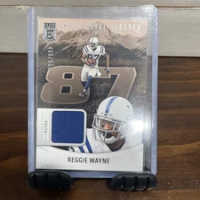 2024 Panini Donruss Elite Influential Jerseys SP /500 Reggie Wayne #IJS-RWA