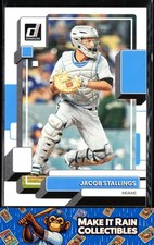 Jacob Stallings 2022 Donruss #135 Miami Marlins Baseball