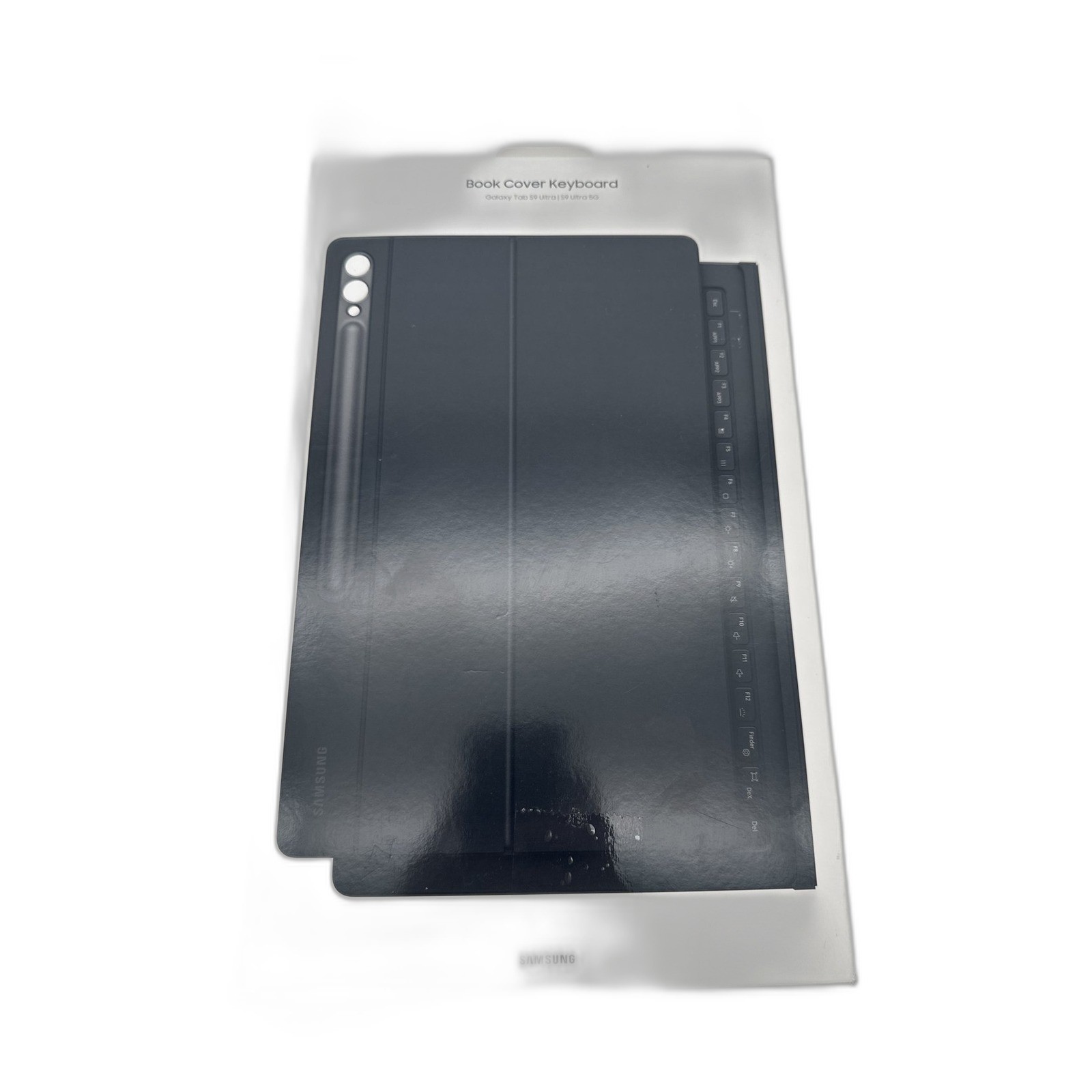 Samsung Book Cover Keyboard EF-DX915 für Galaxy Tab S9 Ultra, Schwarz (QWERTZ) (