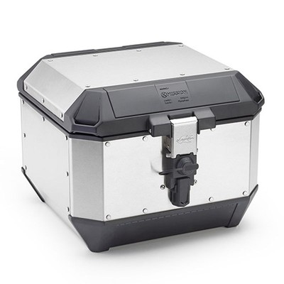 KAPPA ZENTRALER KOFFER 44L MONOKEY KMS K'MISSION ALUMINIUM SILBER