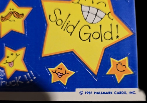 Vintage Hallmark Sticker Lot 80s Encouragement Lot Of 8 - Picture 11 of 15