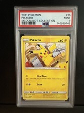 💫 PSA 9 MINT 💫 PIKACHU McDonald’s Collection 2021 Pokemon Card 25/25 TCG