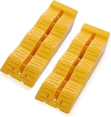 ZONETECH Automotive Leveling Ramps- Premium Quality Camper Trailer SUV Car Wh...