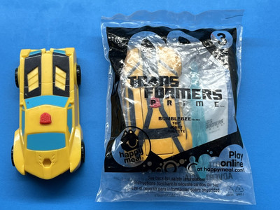 McDonald's Happy Meal Toy, Transformers Animated: Bumblebee, 2008-16 NEW SEALED