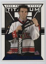 2002-03 Pacific Private Stock Titanium Blue /450 Pascal Leclaire Rookie RC 0bz8