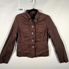 Mossimo Utility Jacket Womens Medium Brown St...