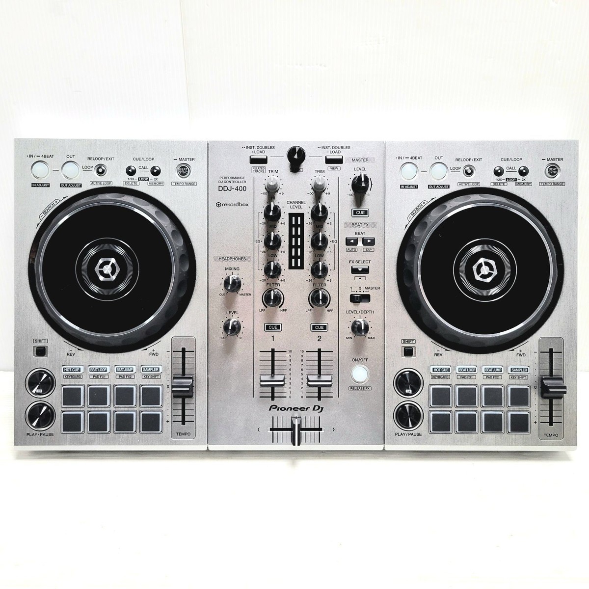Pioneer DJコントローラー DDJ-400-S 限定カラーシルバー 【公式通販】