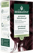 Herbatint 5M Light Mahogany Chestnut Hair Color Natural, Ammonia-Free Dye 2 PACK