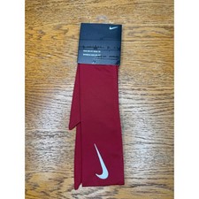 Nike Dri Fit Head Tie One Size Maroon NWT