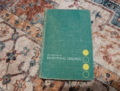 Introduction to Exceptional Children by Harry Baker MacMillan Co (c 1959, HC)