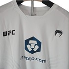 UFC Venum Men's Athletic Fight Night Jersey Size 3XL White Crypto.com Training
