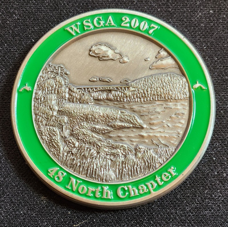 WSGA 2007 48 North Chapter Geocoin - Activated & Adoptable - TB1QCKE