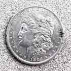 1904-O  MORGAN SILVER DOLLAR 90% SILVER $1 US COIN - NICE!  Free Shipping  B065