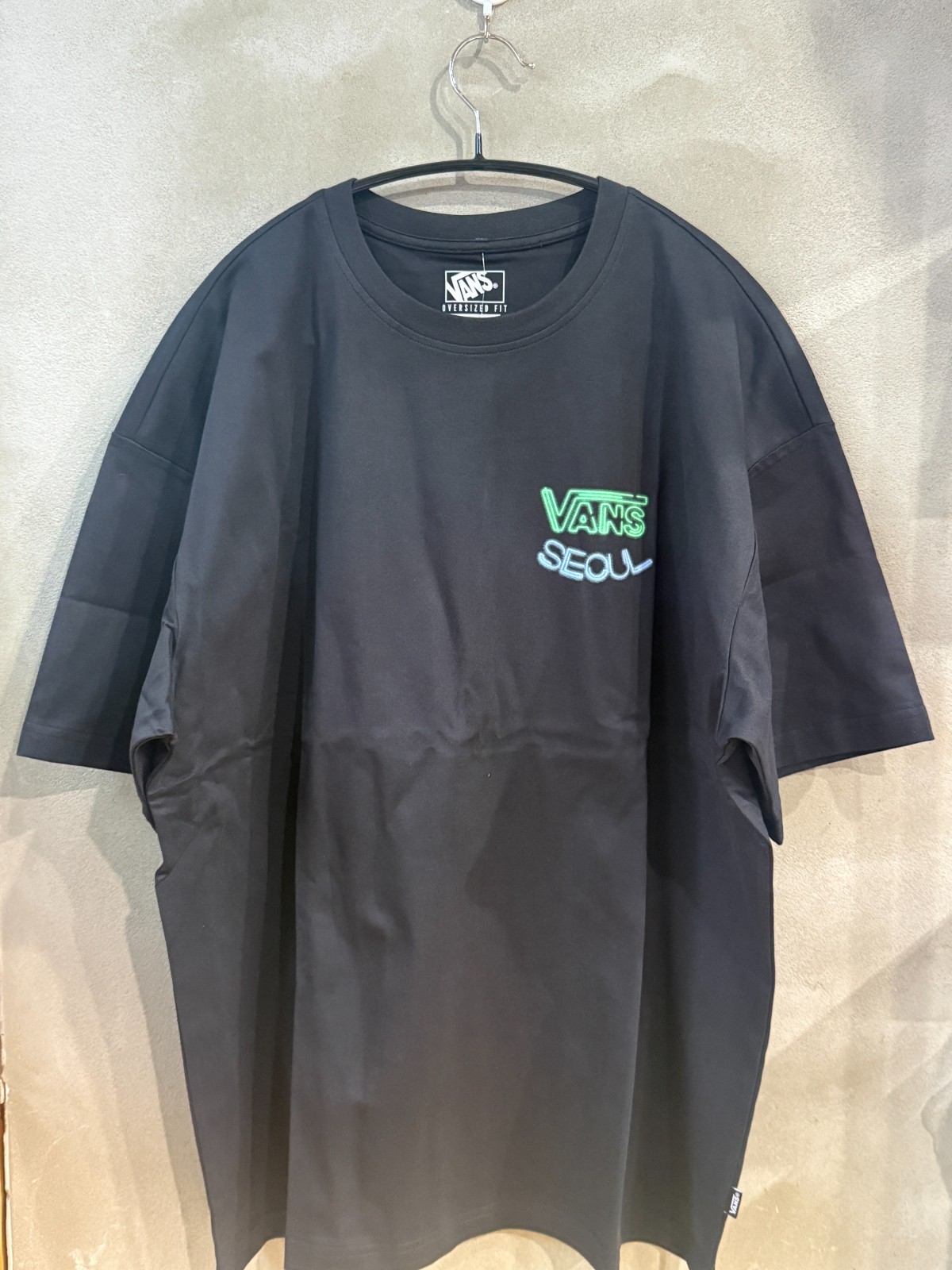 Vans Seoul Night Short Sleeve T-Shirts Unisex Casual Lifestyle Overfit Top Tee 13190₽