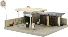 Tomytec 325932 Diorama Collection Building Collection Closed-Down Gas Station