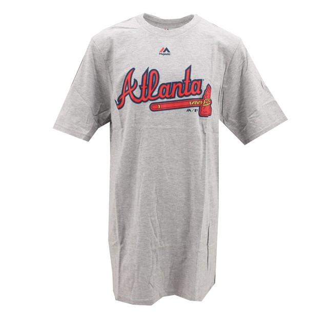Atlanta Braves Official MLB Majestic Apparel Kids Youth Size TShirt