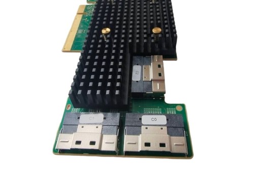 Broadcom eHBA 9600-24i 24 Int. Ports PCIe SAS/SATA/NVMe Tri-Mode Storage Adapter - Picture 3 of 13