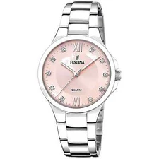Festina F20582/2 Women's Classic Pink Dial Watch