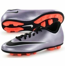 Nike JR Mercurial Vortex II FG-R Soccer Cleats - Urban Lilac - Size 5.5Y